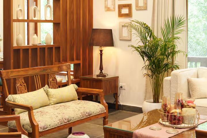 Tranquil Bedroom with Apple Orchard x Solis Nature
