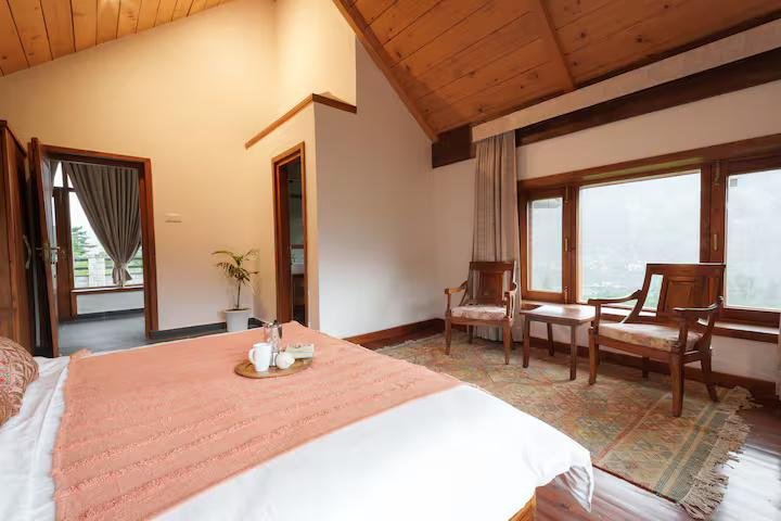 Luxe Wooden Attic Room x Solis Nature