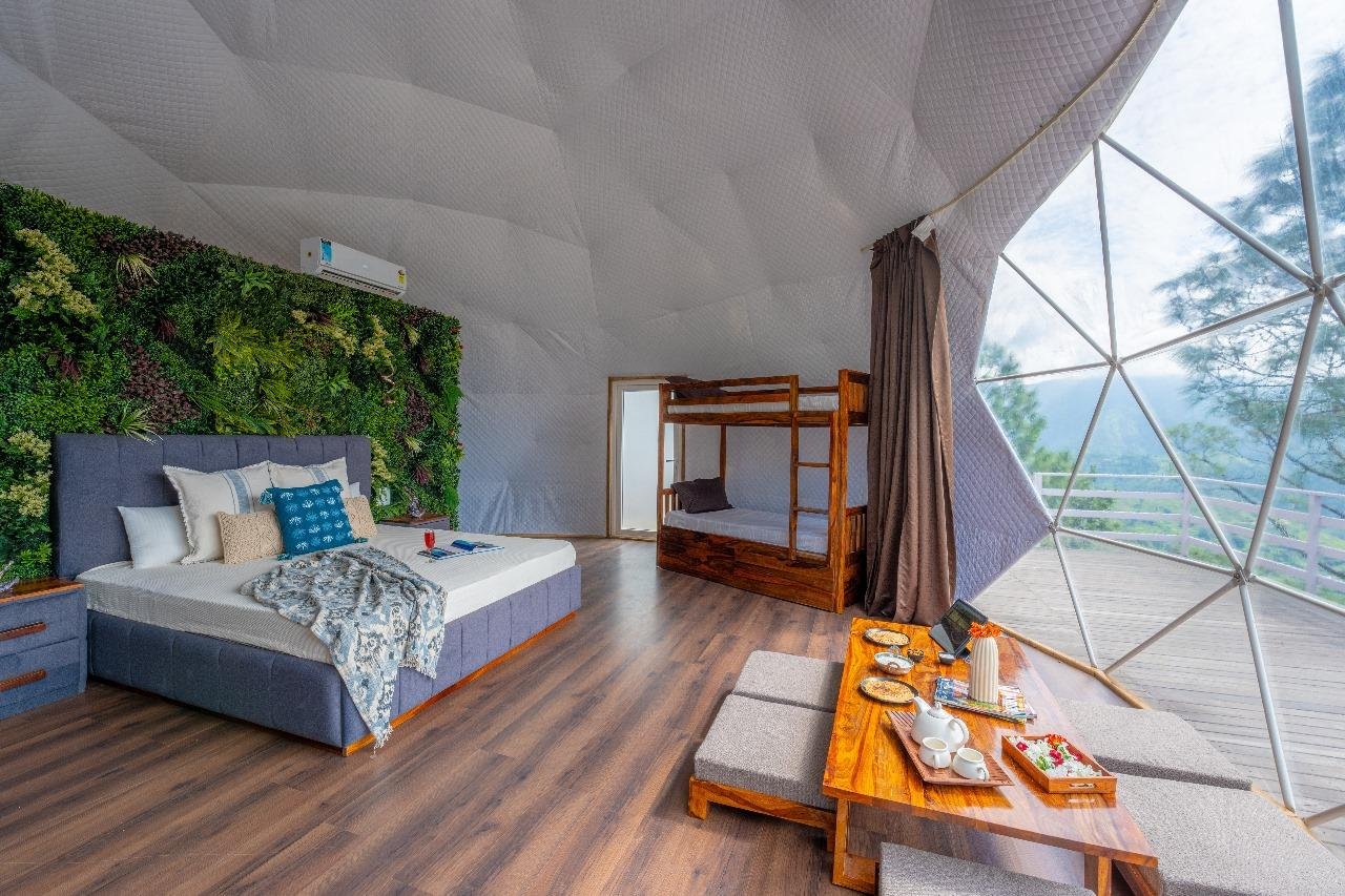 Glamp Echo Corbett, Geodesic Dome-Cosmos x Solis Nature