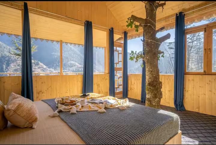 charming treehouse in Jibhi x Solis Nature