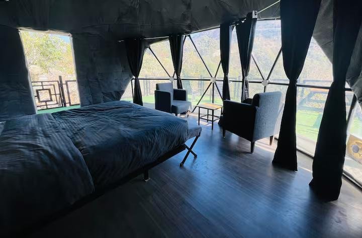 Glamping Dome at Naukuchiatal x Solis Nature