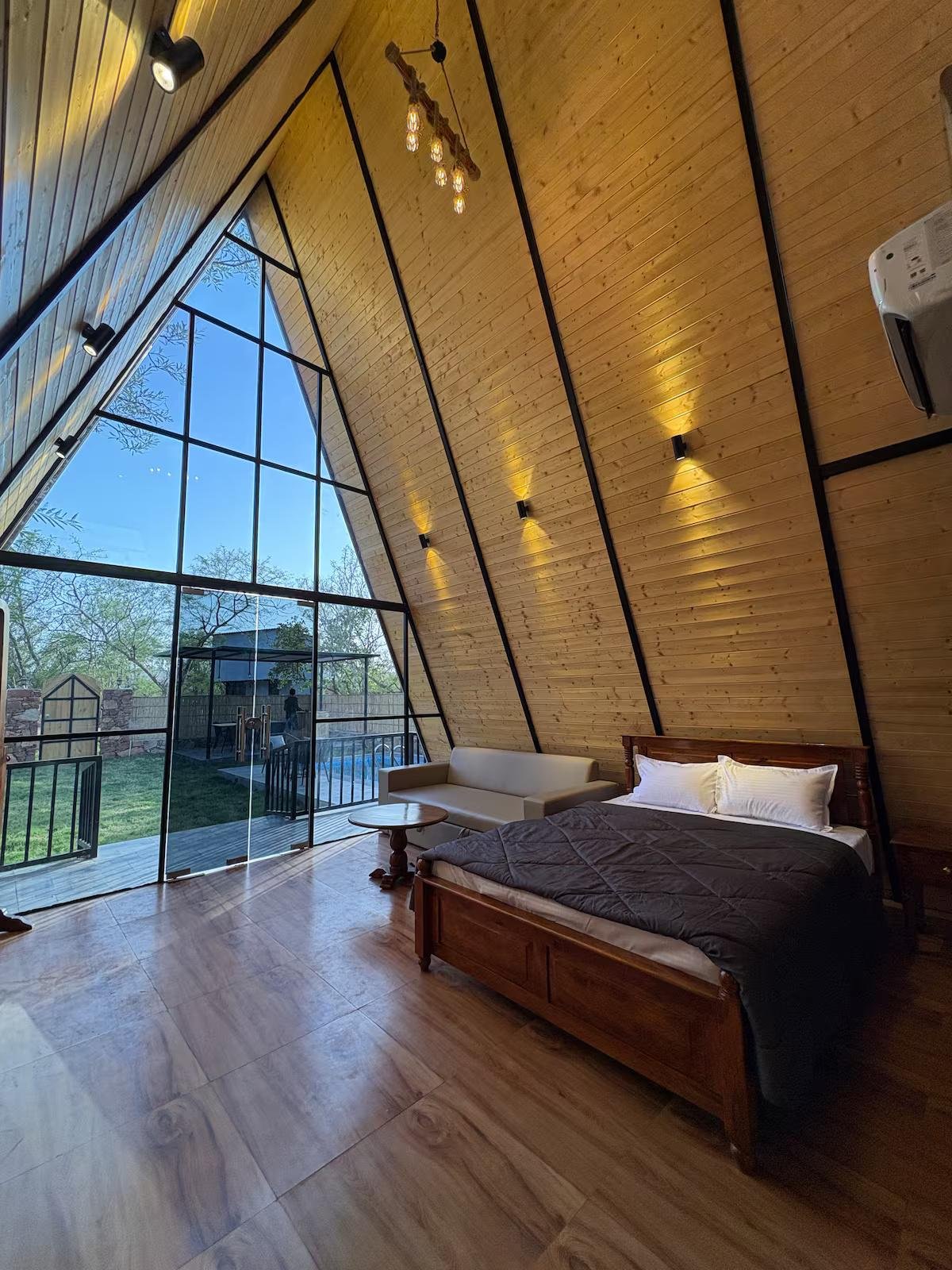 A-frame Abode x Solis Nature