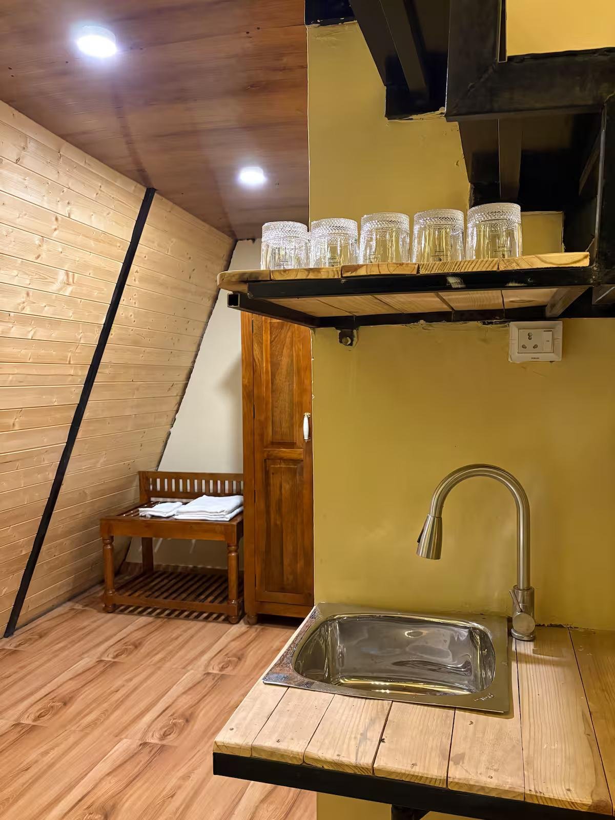 A-frame Abode x Solis Nature