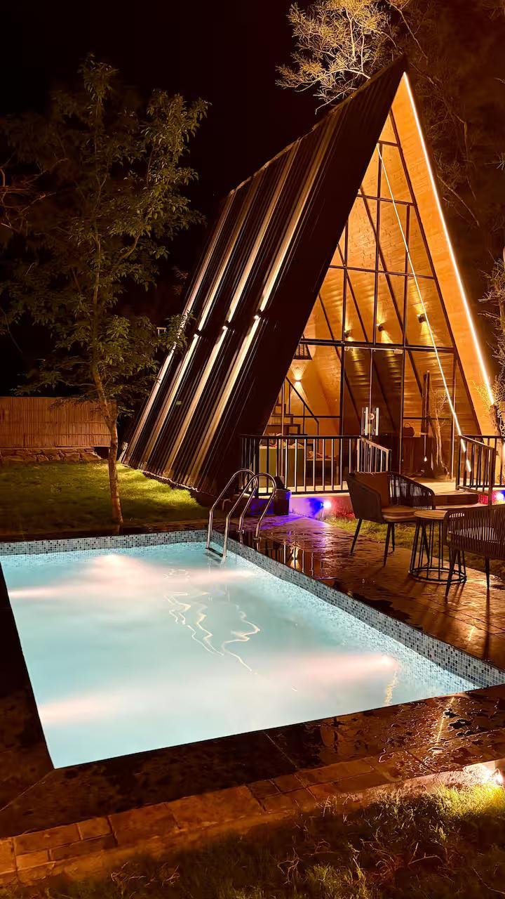 A-frame Abode x Solis Nature