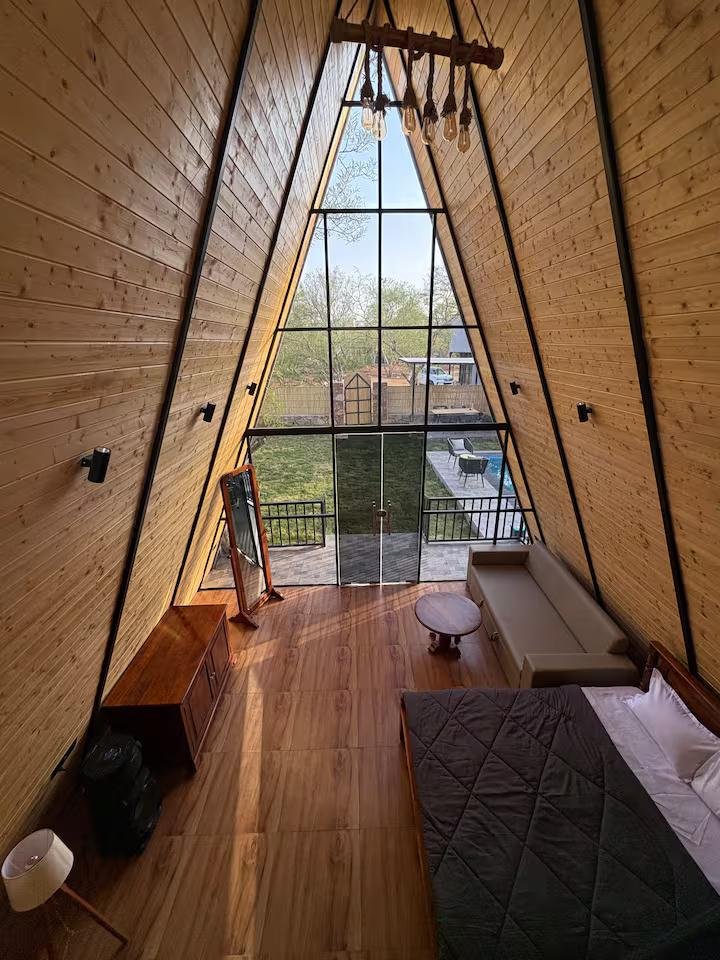 A-frame Abode x Solis Nature