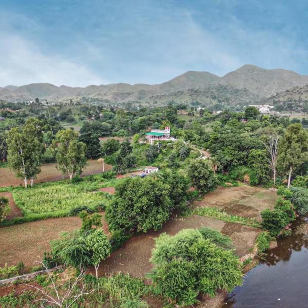 3 Bedroom Villa With Pool in Udaipur x Solis Nature