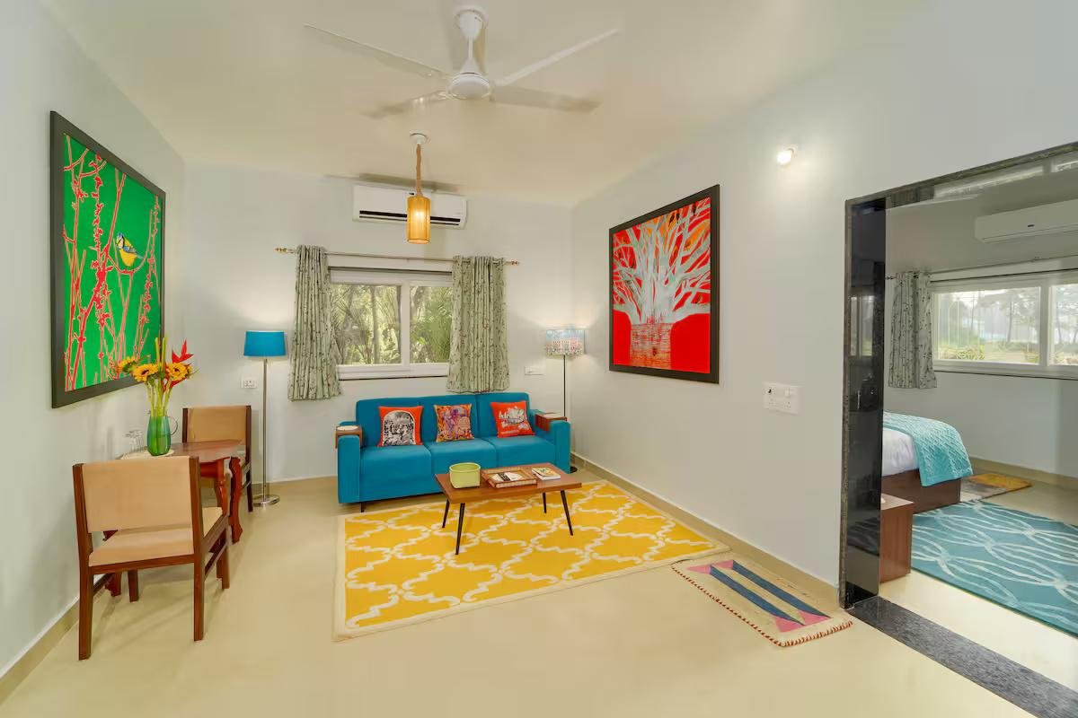 4BHK villa w/ in Morjim x Solis Nature