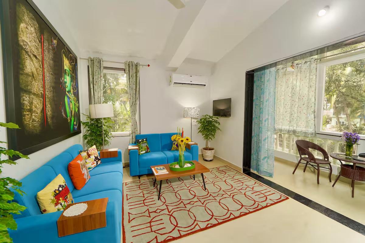 6BHK |  5 mins to Morjim Beach x Solis Nature