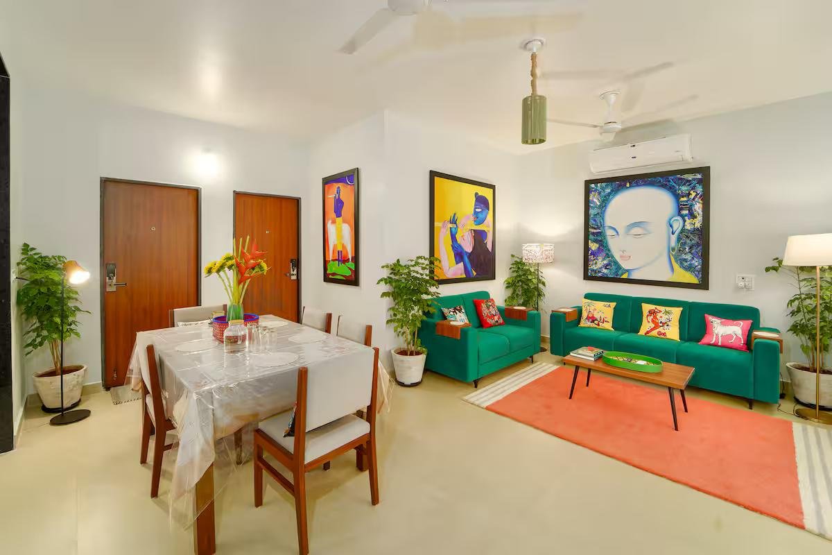 6BHK |  5 mins to Morjim Beach x Solis Nature
