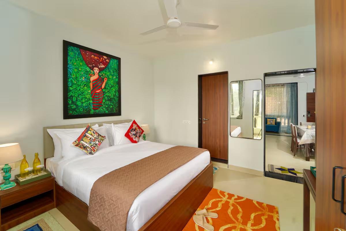 6BHK |  5 mins to Morjim Beach x Solis Nature