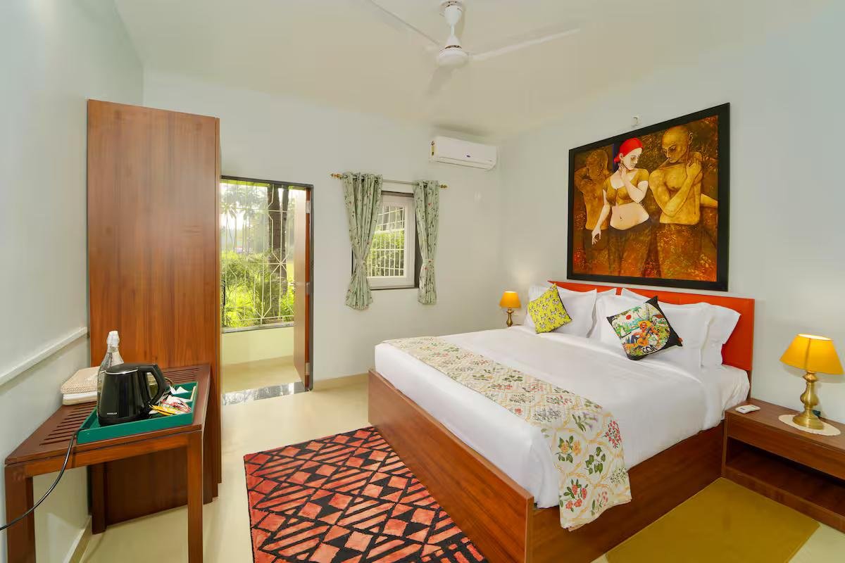 6BHK |  5 mins to Morjim Beach x Solis Nature