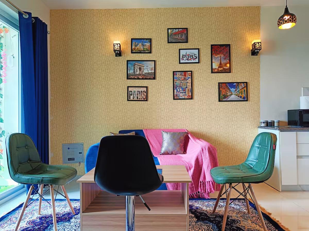 Belle Vue 1bhk apartment with impeccable service x Solis Nature
