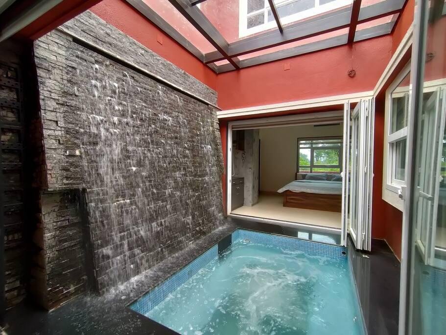 Clair de lune Jacuzzi 2BHK Alibaug x Solis Nature