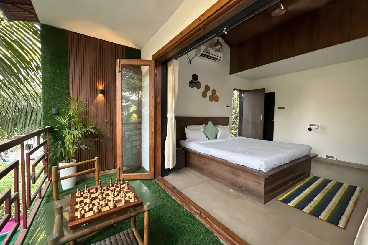 Blue Leaf Villa 3BHK, Alibaug x Solis Nature