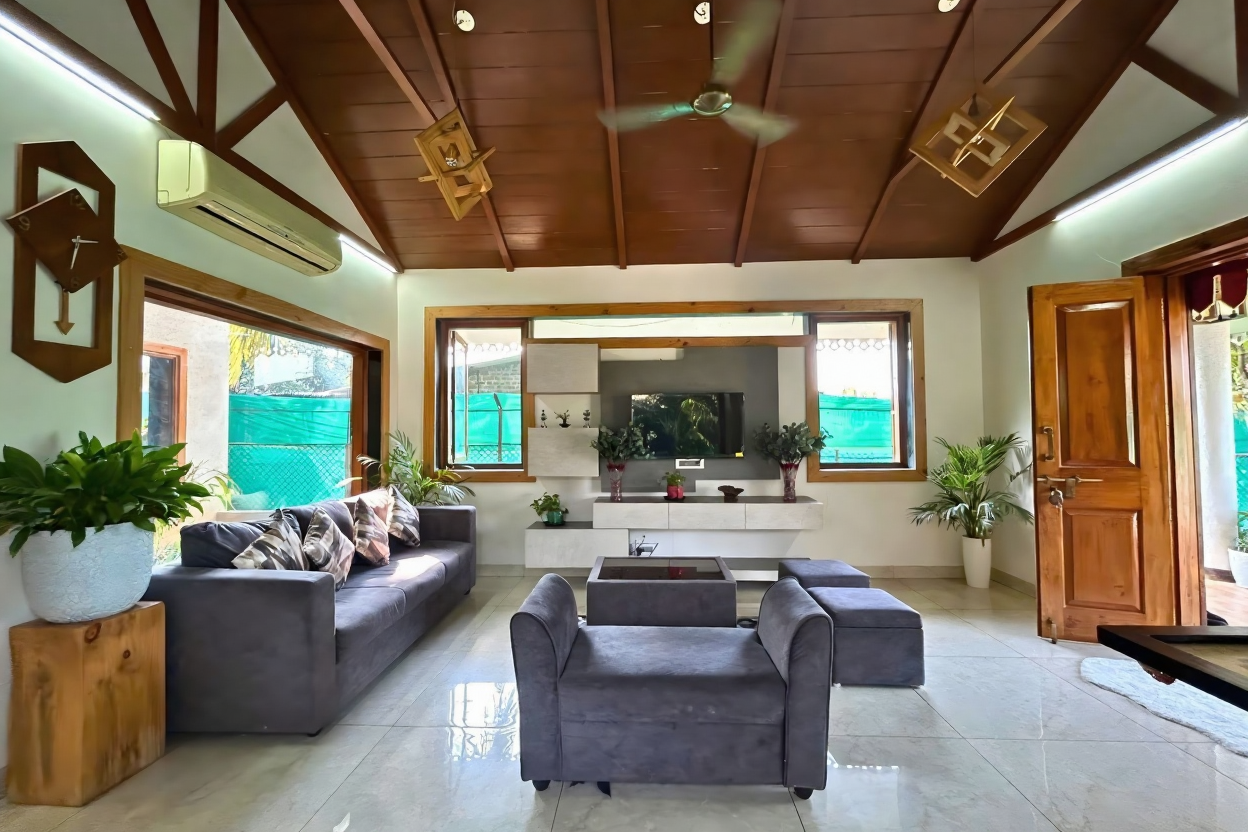 Blue Leaf Villa 3BHK, Alibaug x Solis Nature