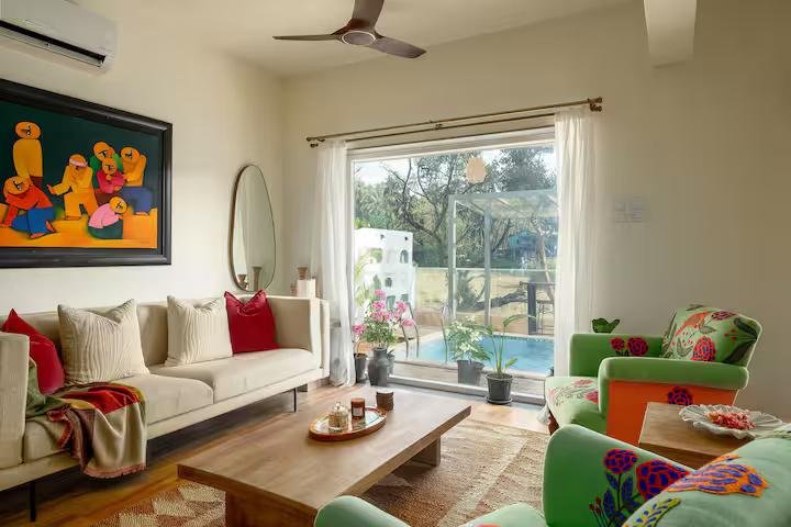 Casa Dips - 4 BR Private Pool Villa in Siolim x Solis Nature