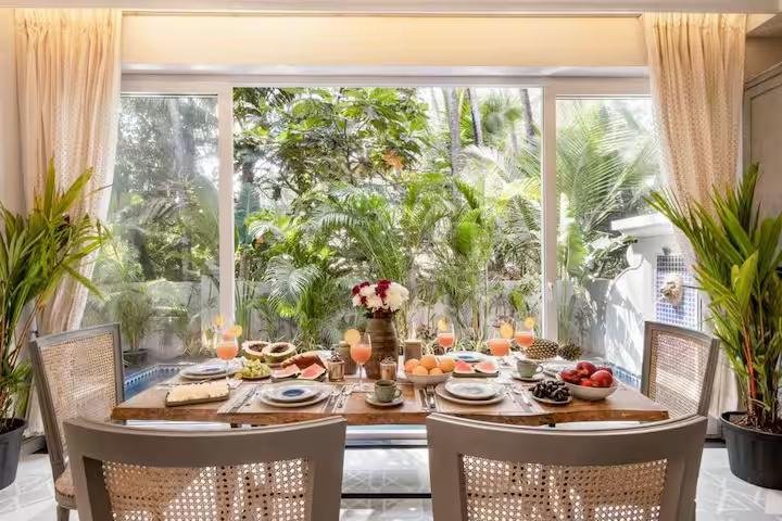 Amora - 4 BHK Private Pool Villa Near Calangute x Solis Nature
