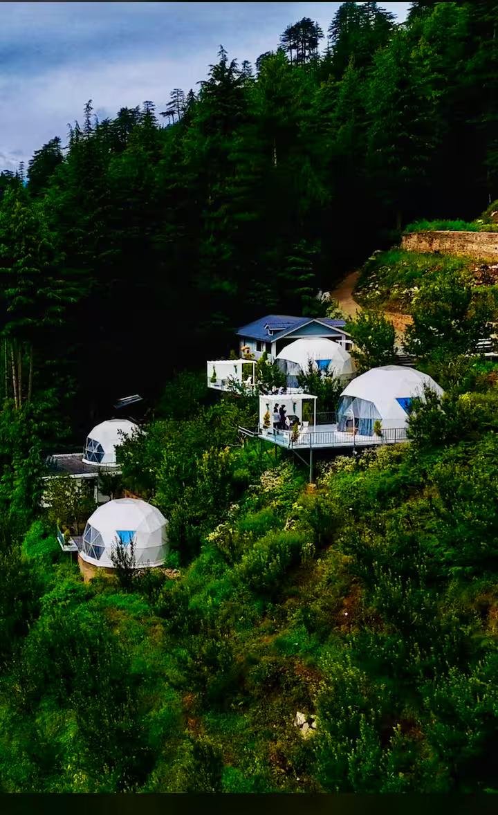HimalayanRidge : LuxDome w/ Deck x Solis Nature