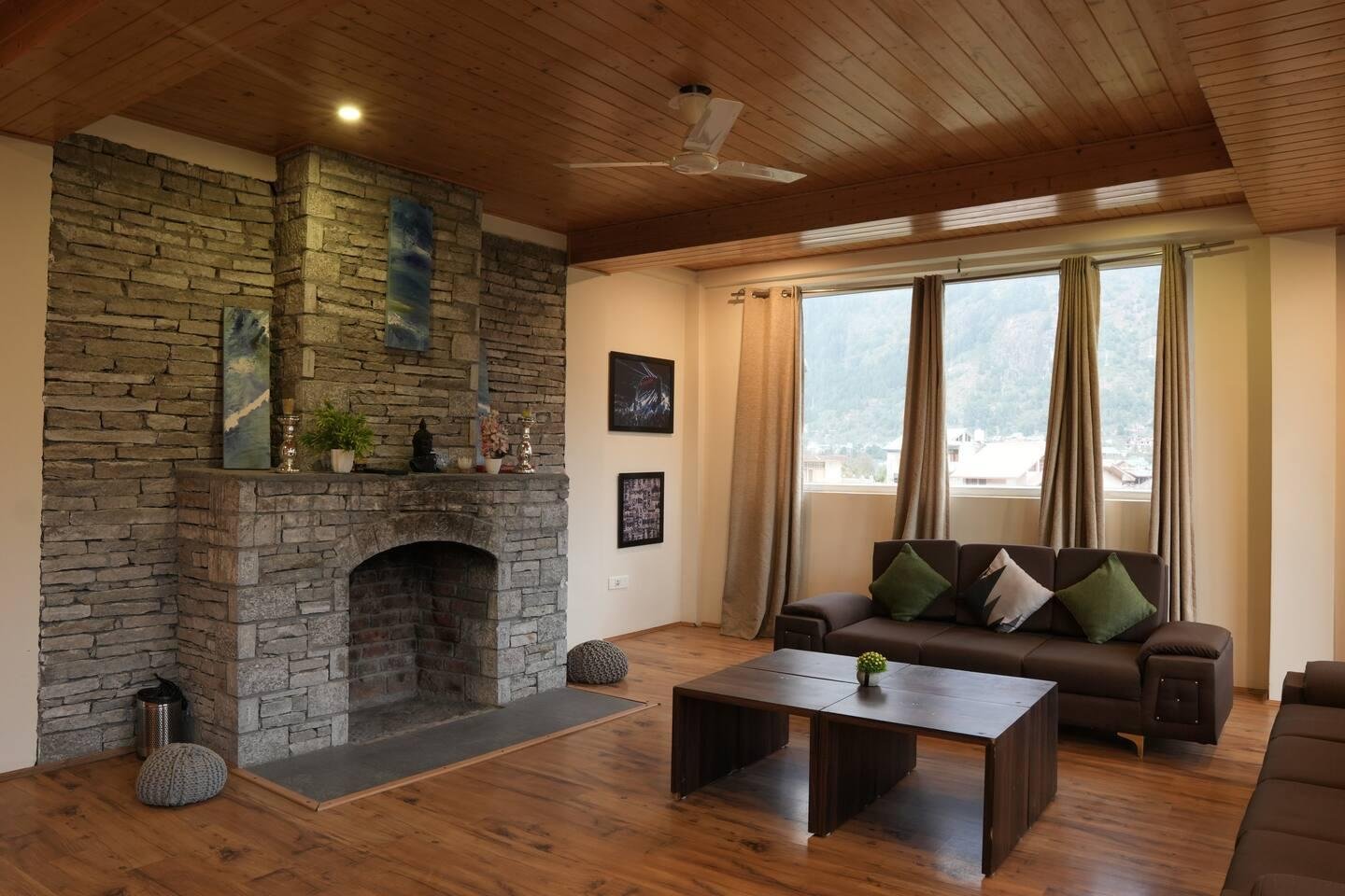 Chalet cozy room with mountain view x Solis Nature