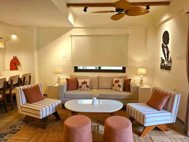 Upscale 3BHK Villa with Private Pool | Central Stay x Solis Nature