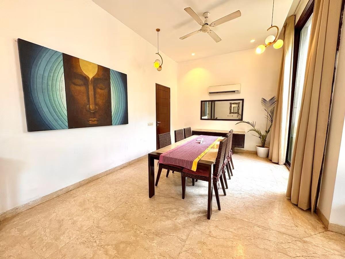 Balinese 3BHK Villa | Pvt Pool & Garden | Candolim x Solis Nature