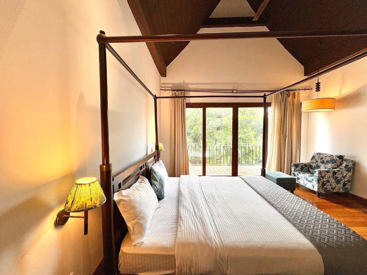 Balinese 3BHK Villa | Pvt Pool & Garden | Candolim x Solis Nature