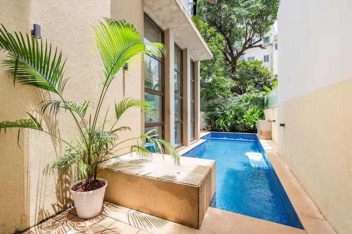 Balinese 3BHK Villa | Pvt Pool & Garden | Candolim x Solis Nature