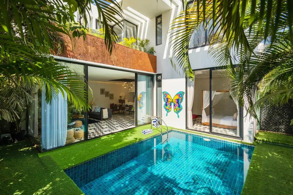 VILLA10 | 5 mins vagator beach | Pvt pool & jacuzzi x Solis Nature