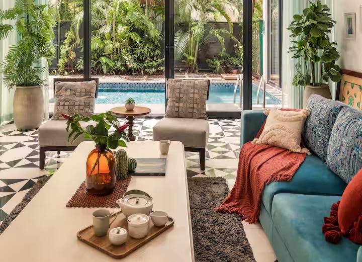 TBK Villa 15| Pvt Pool | Vagator | 5 mins to Beach x Solis Nature