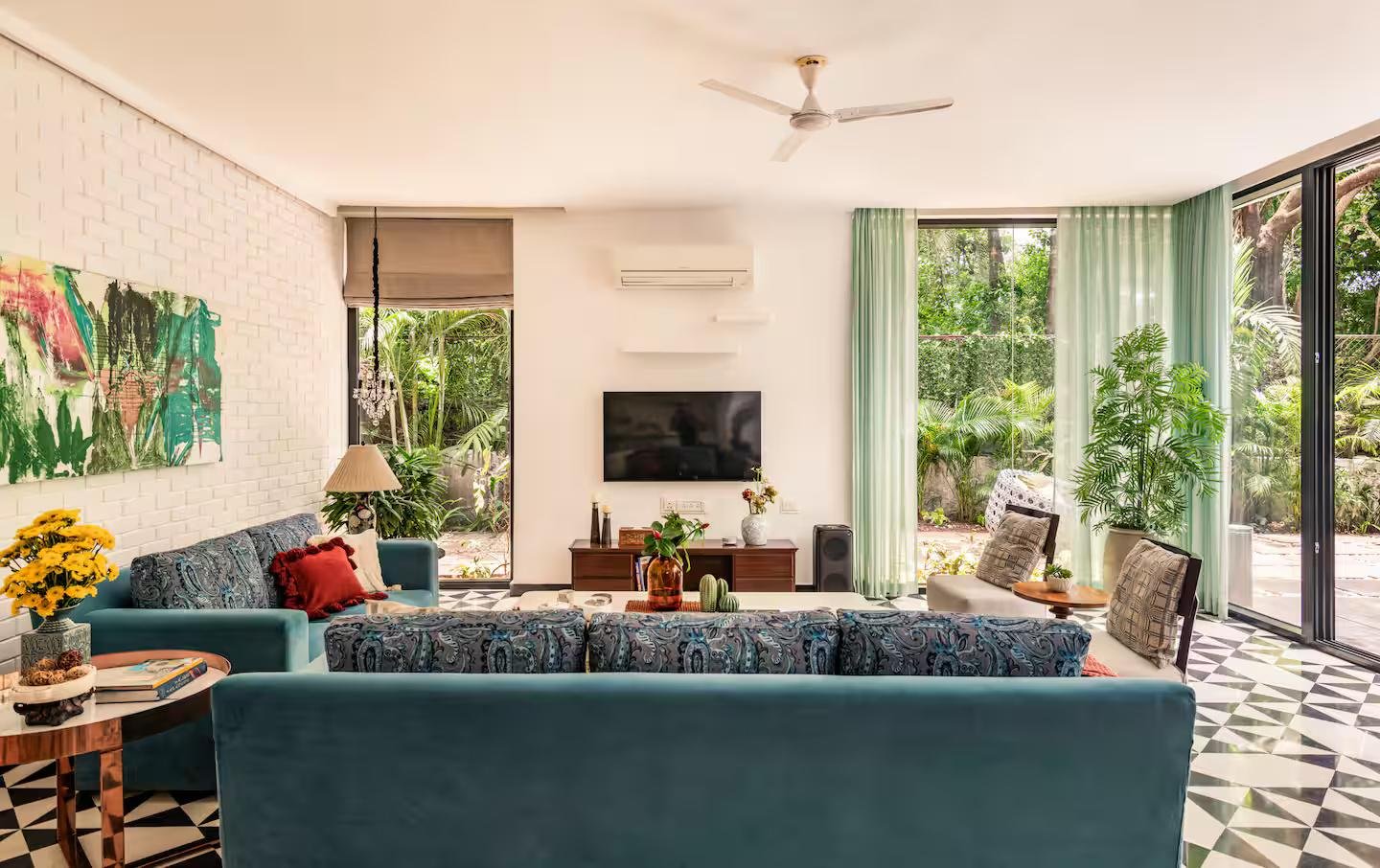 TBK Villa 15| Pvt Pool | Vagator | 5 mins to Beach x Solis Nature