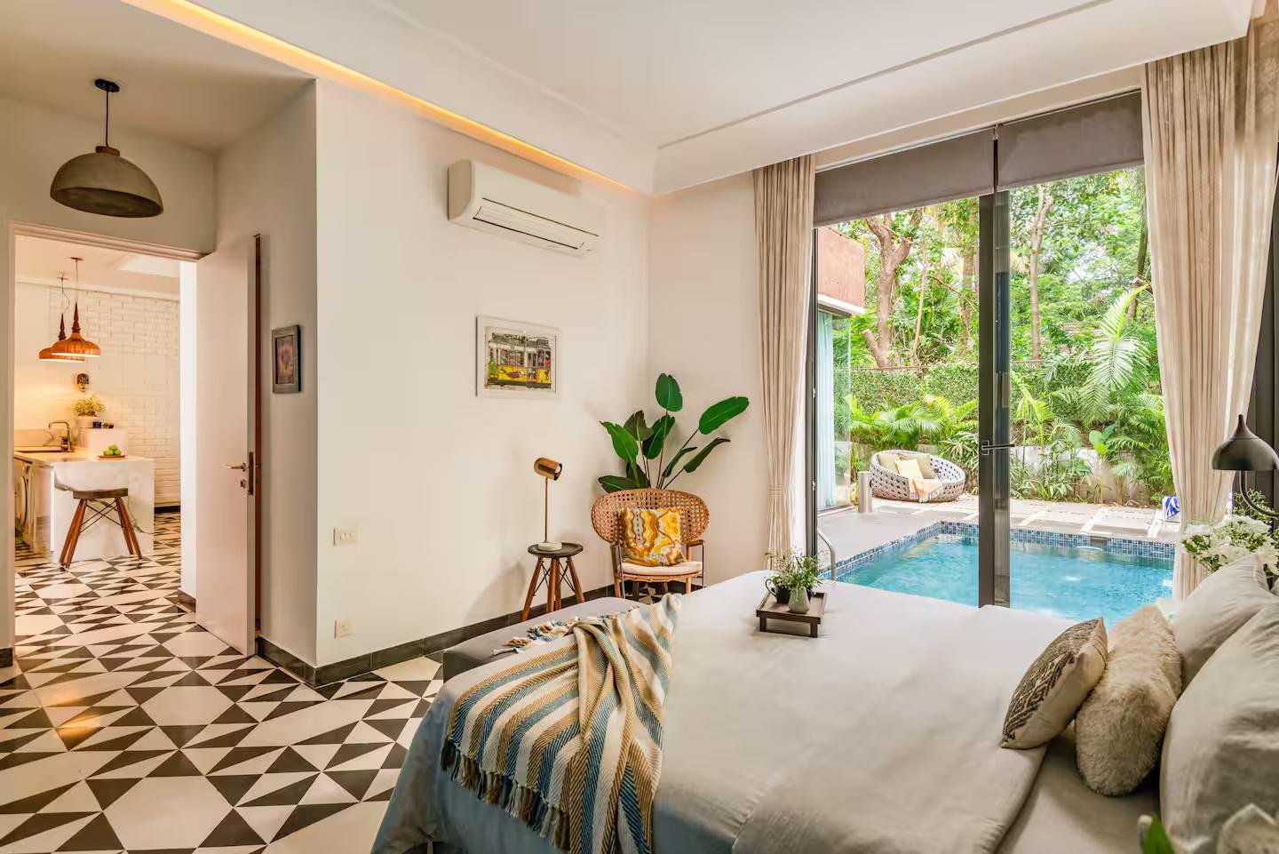 TBK Villa 15| Pvt Pool | Vagator | 5 mins to Beach x Solis Nature
