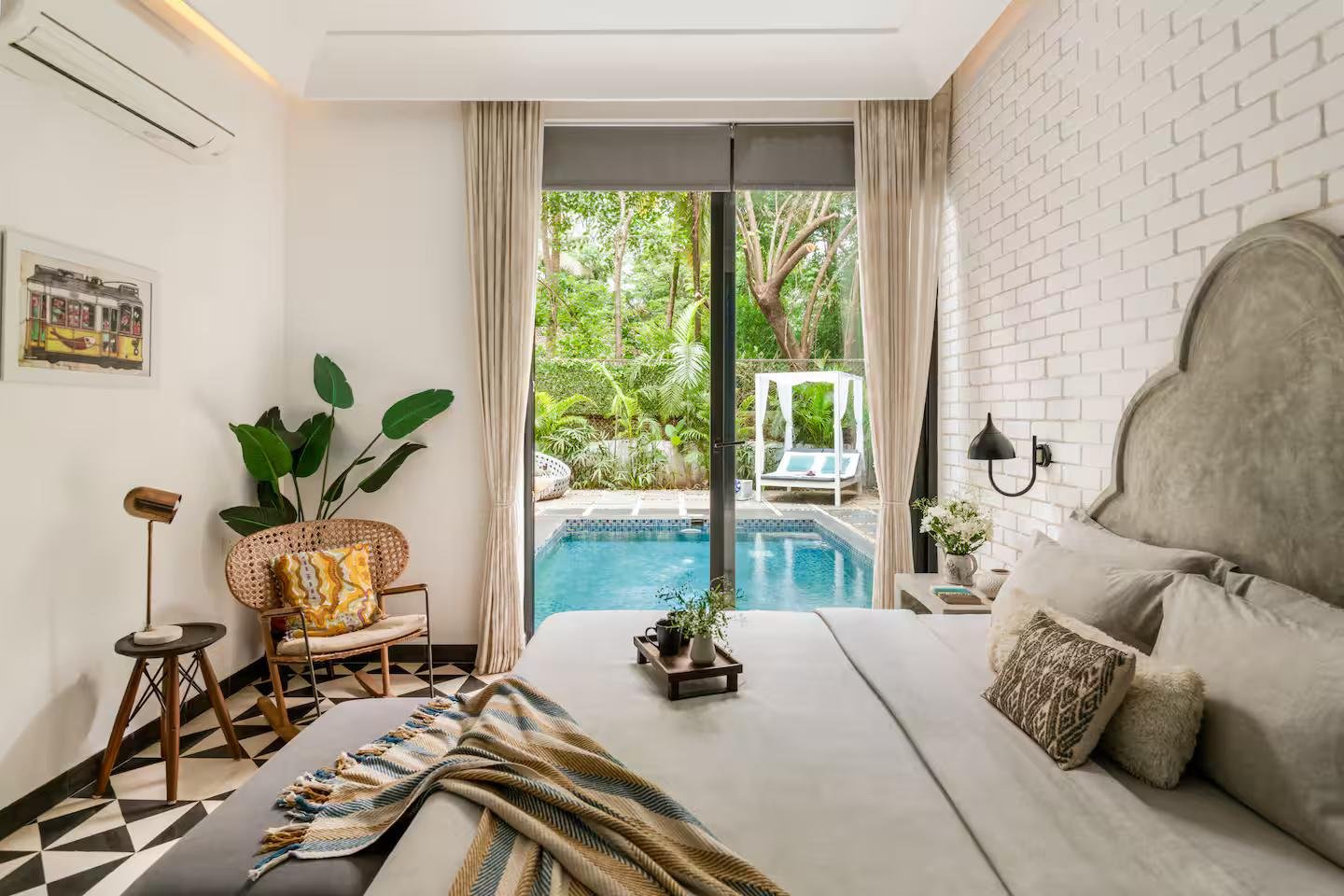 TBK Villa 15| Pvt Pool | Vagator | 5 mins to Beach x Solis Nature