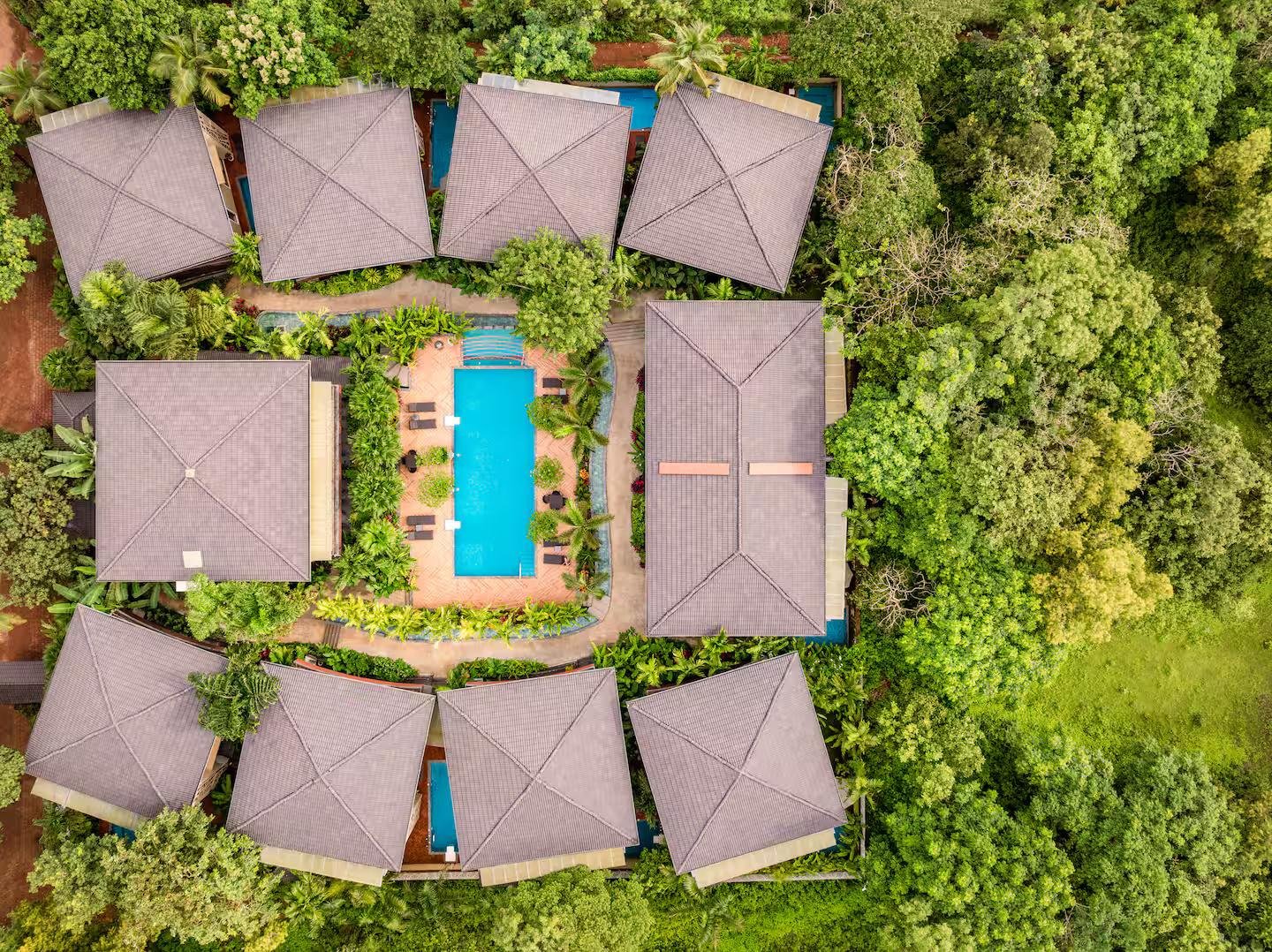 TBKvillas|PrivatePool, Jacuzzi|5 min drive beach x Solis Nature