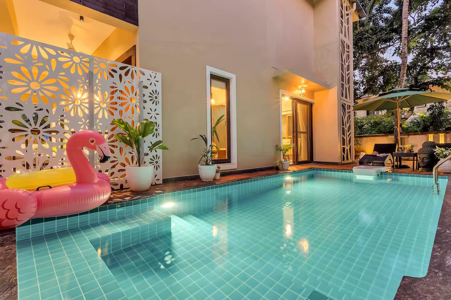 TBKvillas|PrivatePool, Jacuzzi|5 min drive beach x Solis Nature