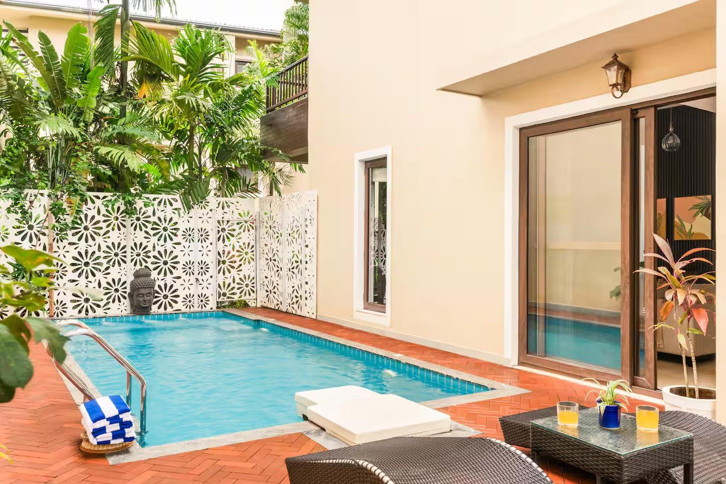 TBKvillas|PrivatePool, Jacuzzi|5 min drive beach x Solis Nature