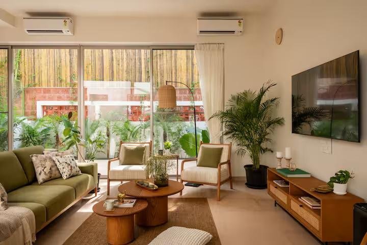 Tbk villa L4| Pvt Pool | Vagator | 5 mins to Beach x Solis Nature