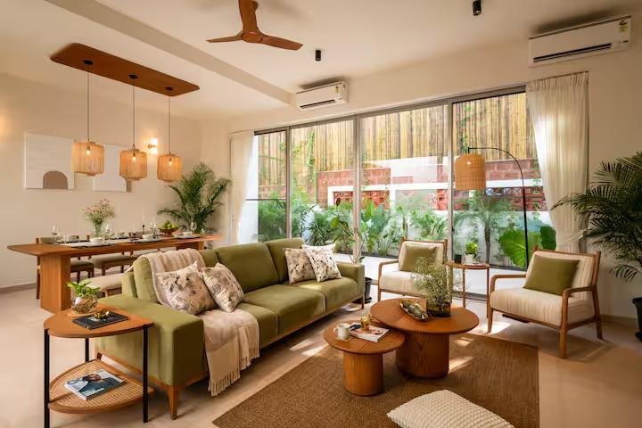 Tbk villa L4| Pvt Pool | Vagator | 5 mins to Beach x Solis Nature