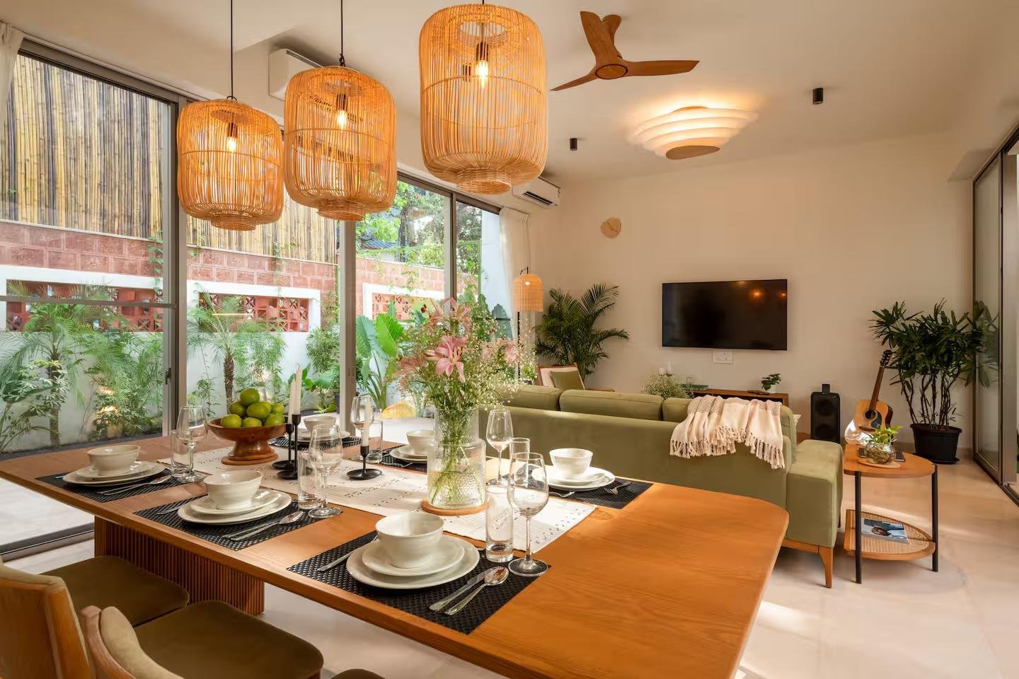 Tbk villa L4| Pvt Pool | Vagator | 5 mins to Beach x Solis Nature