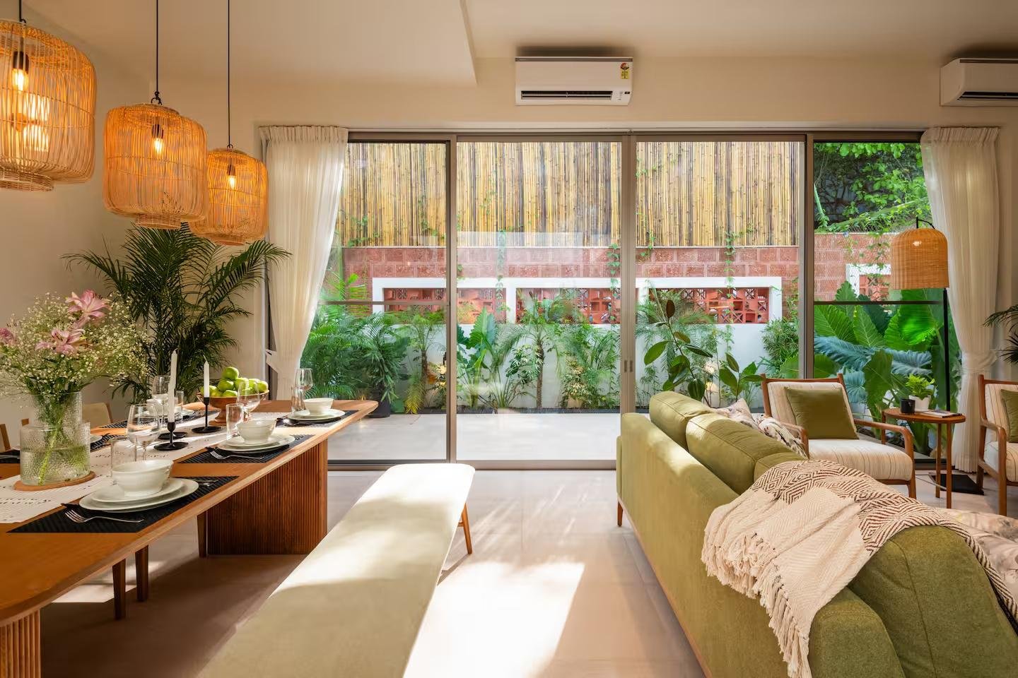 TBK villaR4 | Pvt Pool | Vagator | 5 mins to Beach x Solis Nature