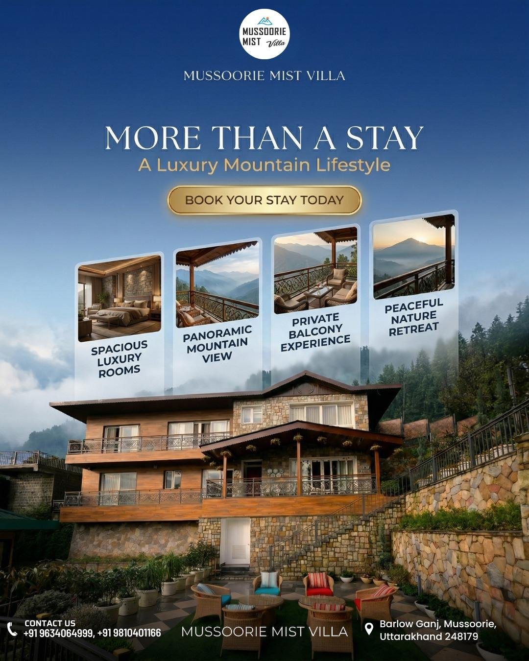 Mussoorie mist villa x Solis Nature