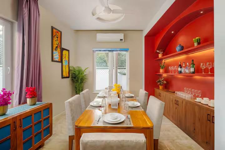 Celeste - 3 BHK Private Pool Villa near Baga Beach x Solis Nature