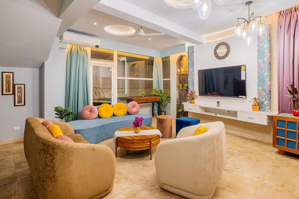 Celeste - 3 BHK Private Pool Villa near Baga Beach x Solis Nature