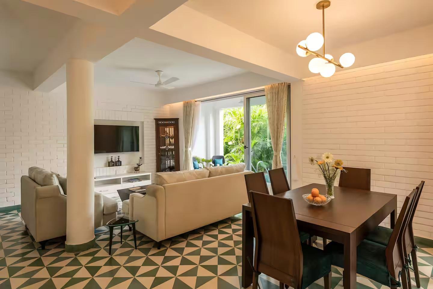 Stylish 6BHK Villa w/ Pvt Pool & Garden x Solis Nature