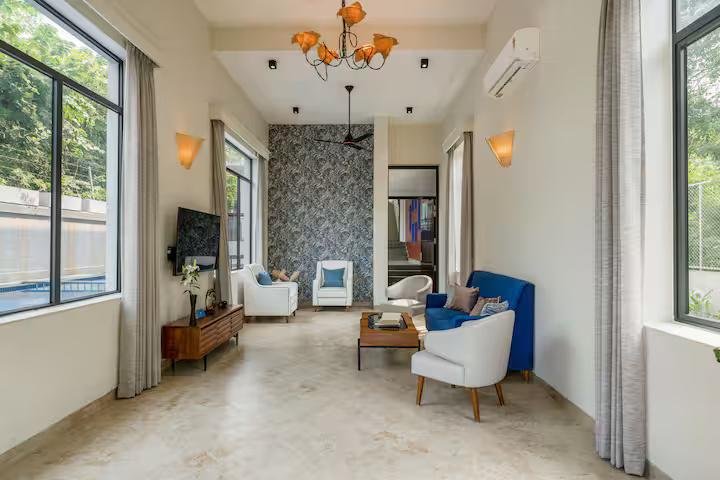 Evora by Savera stays | 4 BHK Villa w Pool & Bathtub x Solis Nature