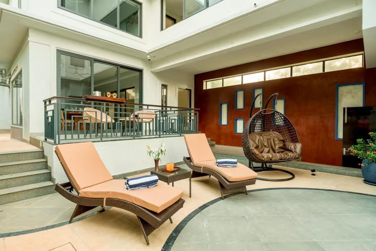 Evora by Savera stays | 4 BHK Villa w Pool & Bathtub x Solis Nature