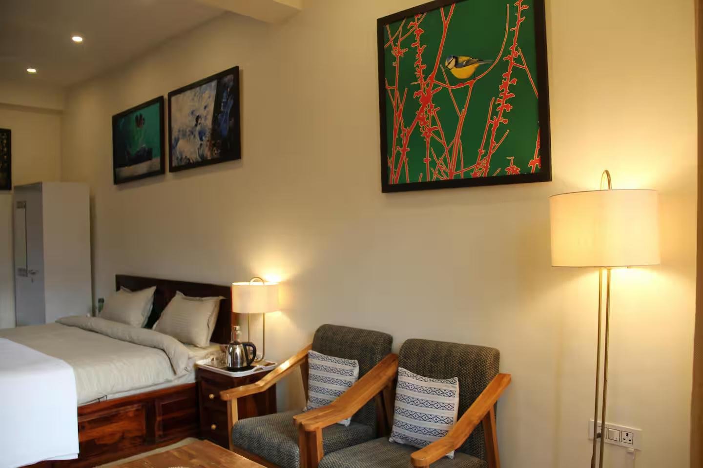 Cozy Room w Mountain Views in Naggar x Solis Nature