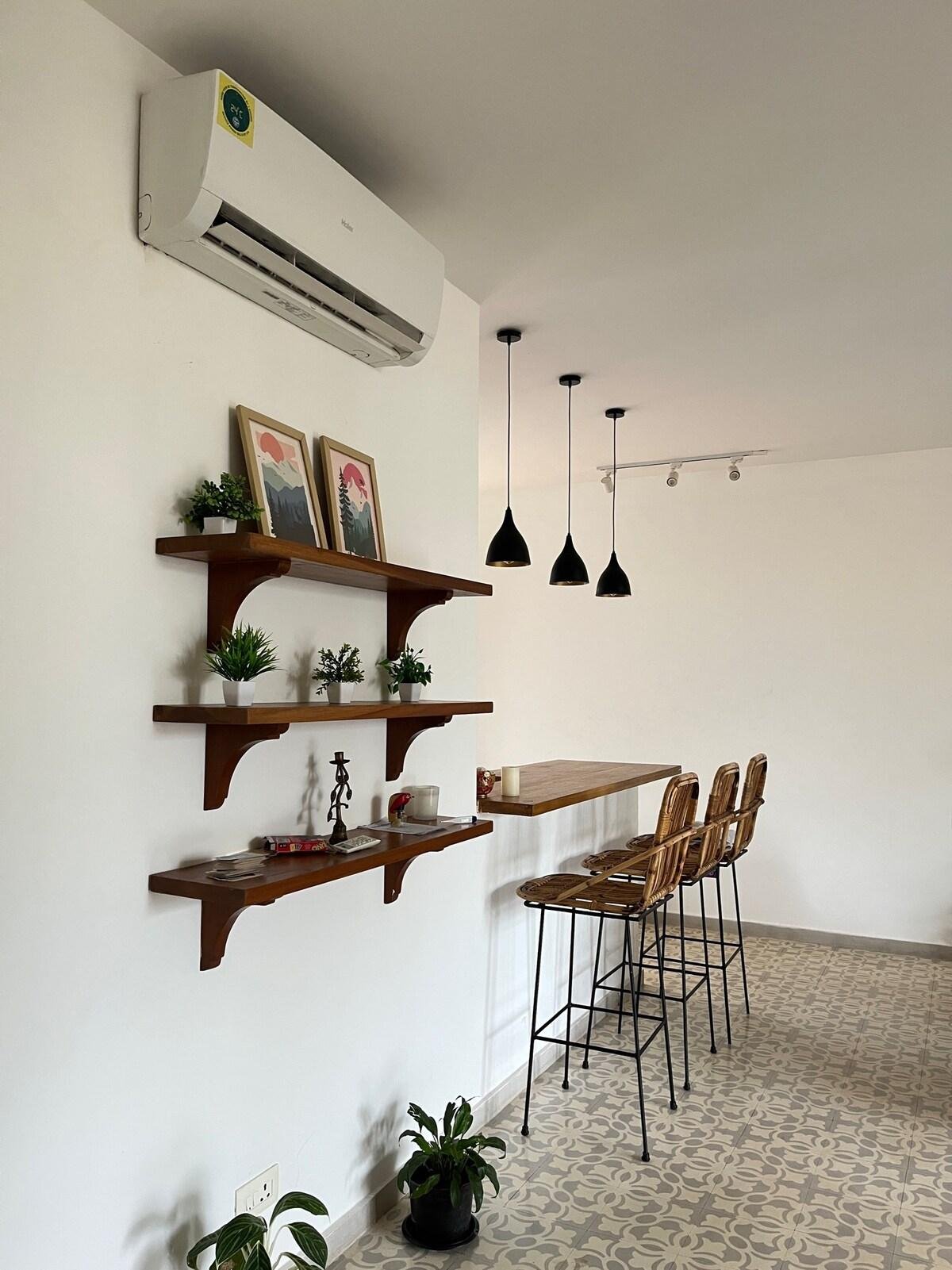 Casa D Serene 2BR Vagator by Casa D Living x Solis Nature