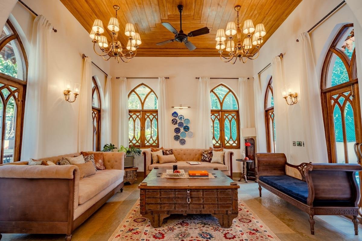 4 BHK | Pvt pool | Media Room | Garden x Solis Nature