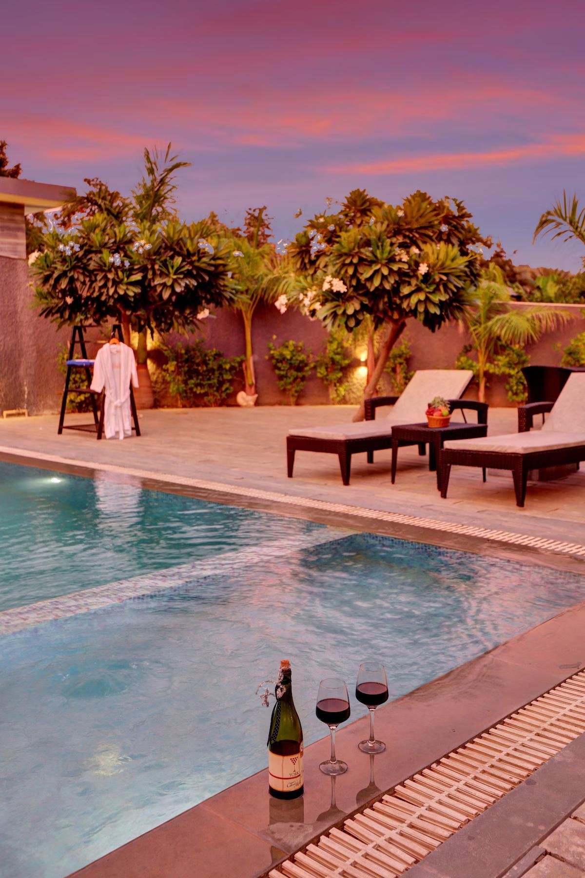 Udaipur Bliss Villa with Pool & Garden x Solis Nature