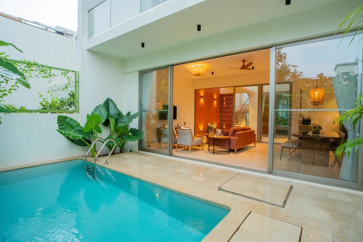 Coastal Retreat: 3 BHK Villa near Vagator & Anjuna x Solis Nature